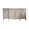 A late 19th-Centry French Enfilade, later painted in grey - Decorative Antiques UK  - 2