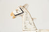 Antique French Wooden Toy Horse fragment