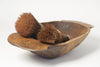 Rustic Wooden Dough Bowl