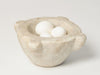 Antique 18th Century French White Marble Mortar