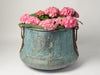Amazing Antique French Copper Planter with Verdigris patina