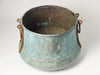 Amazing Antique French Copper Planter with Verdigris patina