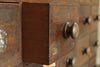 Amazing Antique Seed Drawer Cabinet