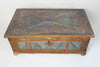 Amazing Antique Swedish Trunk with original paint