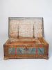 Amazing Antique Swedish Trunk with original paint