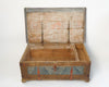 Amazing Antique Swedish Trunk with original paint