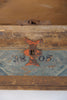 Amazing Antique Swedish Trunk with original paint
