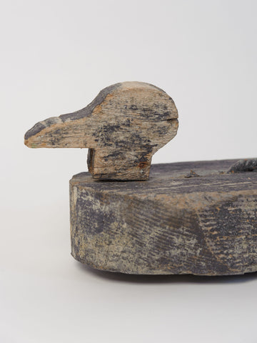 Antique Primitive Folk Art Decoy Duck
