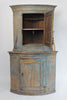 Antique 18th Century Swedish Corner Cabinet with original paint
