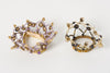 Miniature Beaded crowns for Madonna figurines