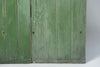 Antique French Green wooden shutters