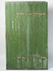 Antique French Green wooden shutters