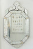 Antique Octagonal Venetian Mirror