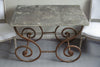 Antique French Butcher's Presentation Table