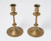 Vintage Swedish Brass Candlesticks