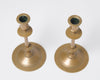 Vintage Swedish Brass Candlesticks