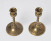 Vintage Swedish Brass Candlesticks