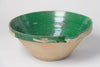 Antique 19th Century French Tian Bowl Green Glaze
