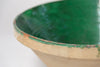 Antique 19th Century French Tian Bowl Green Glaze