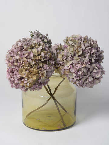 Hungarian Recycled glass Jar vase, green