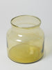 Hungarian Recycled glass Jar vase, green
