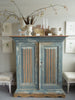 Antique Swedish Gustavian Cupboard with original paint