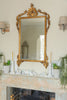 Antique Italian Giltwood Mirror