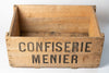 Vintage French Confiserie Menier Crate