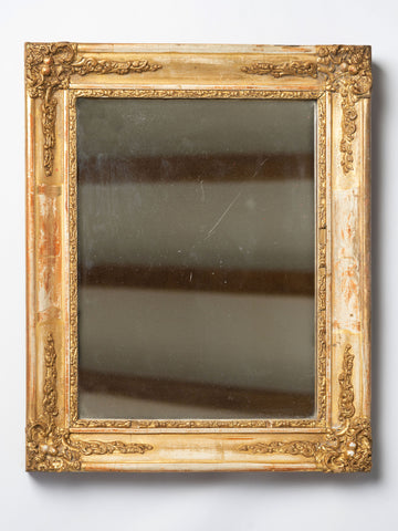Antique 19th Century French Mercury glass mirror