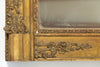 Antique 19th Century French Gilt Over mantle Mirror