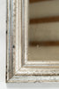 Amazing antique 19th century French silver gilt crested mirror