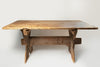 Stunning antique 18th century Swedish X frame bockbord trestle table