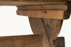 Stunning antique 18th century Swedish X frame bockbord trestle table