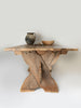 Stunning antique 18th century Swedish X frame bockbord trestle table