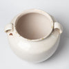 Antique 19th Century French white glaze confit pot