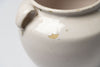Antique 19th Century French white glaze confit pot