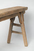 Rustic Chinese elm pig benches