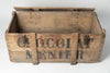 Large Antique Chocolat Menier box with lid