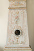 Antique 19th Century Swedish Mora clock, dry scraped