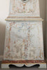 Antique 19th Century Swedish Mora clock, dry scraped