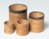 Collection 4 Vintage french wooden grain measures