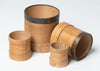 Collection 4 Vintage french wooden grain measures