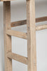 Bleached rustic chinese elm console table