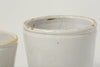 Antique Italian White Confit Pots