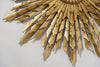 Stunning huge bespoke handmade sunburst mirror