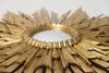 Stunning huge bespoke handmade sunburst mirror