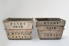 Antique French Champagne Trugs