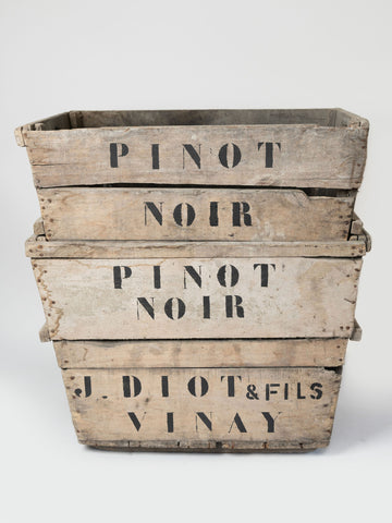 Antique French Champagne Trugs