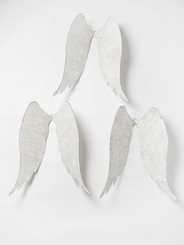Handcrafted Metal Angel wings for wall mounting