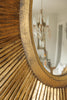 Amazing Large Gilt Sunburst Mirror
